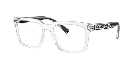 dolce gabbana prescription glasses|dolce and gabbana transparent glasses.